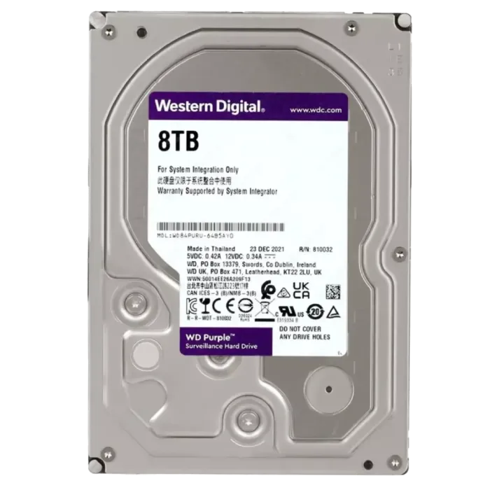 Western Digital WD Purple Surveillance WD83PURU жорсткий диск