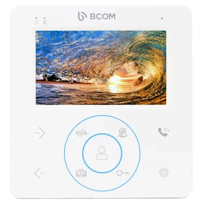 BCOM BD-480 White Відеодомофон