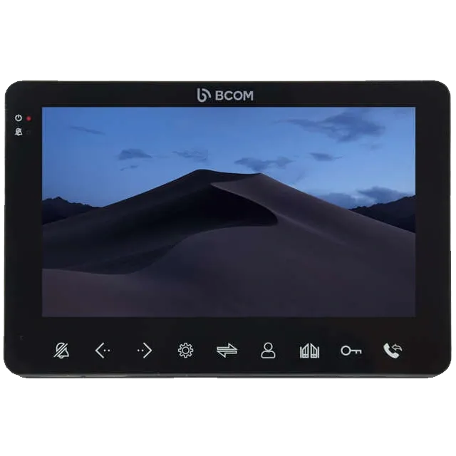 BCOM BD-780M Black Відеодомофон