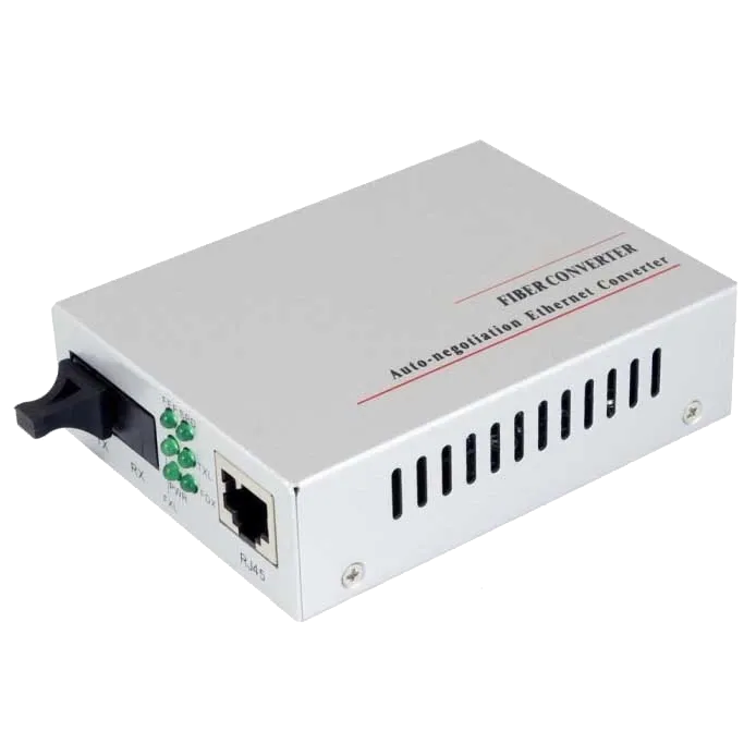 TelStream MC-118/320SC Медiаконвертор (1310TX&1550RX, 10/100, 20км SC)