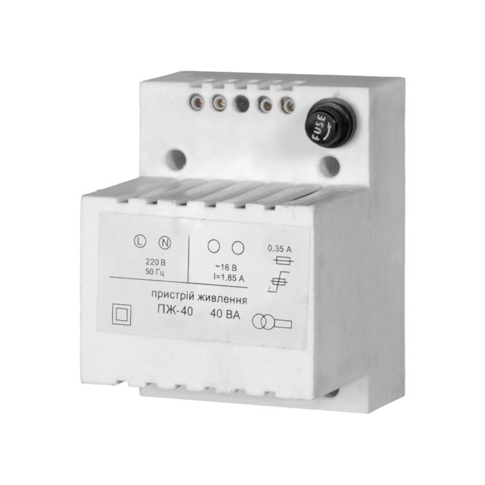 Блок живлення трансформаторний Trinix 40 Вт з кріпленням на DIN-рейку