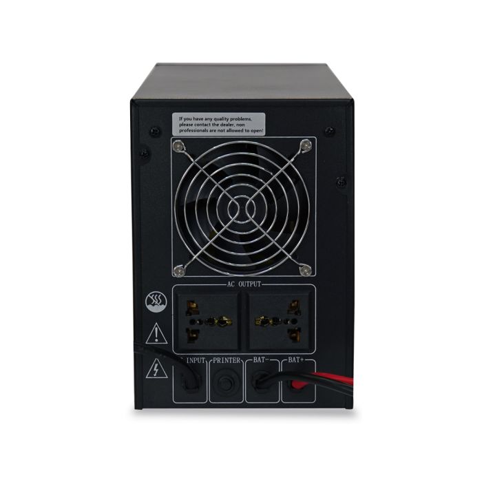 Джерело безперебійного живлення Kraft KRF-B2000VA/1200W(LCD)24V UPS під зовнішній акумулятор