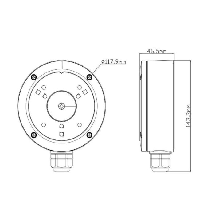 Коробка розподільна TVT TD-YXH0301