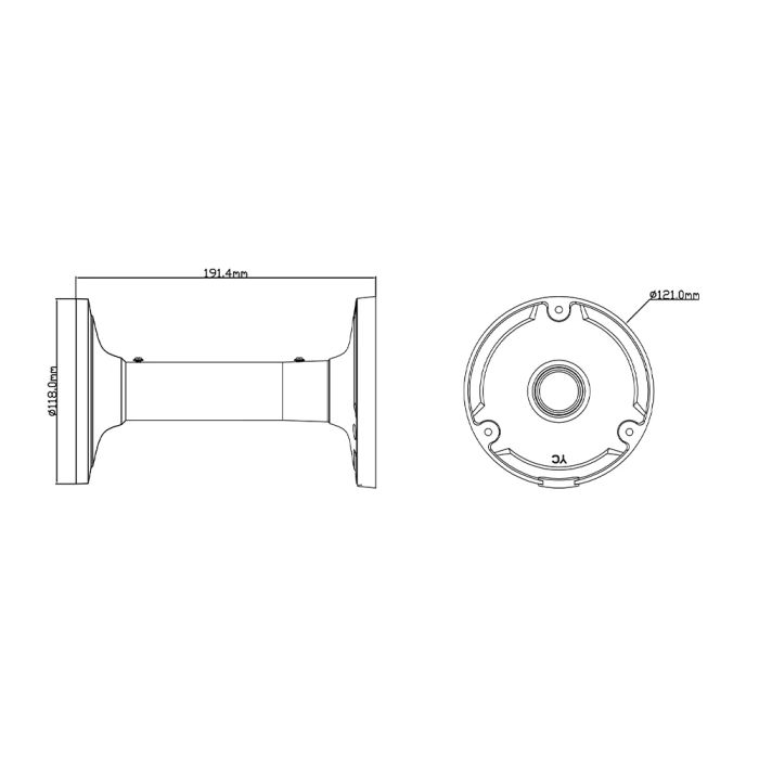 Кронштейн TVT TD-YZJ0810