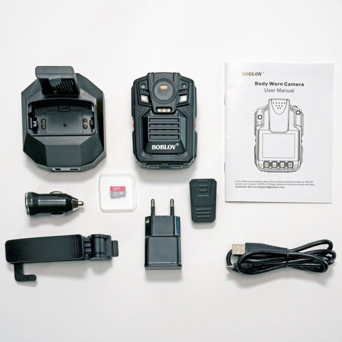 Нагрудний відеореєстратор Boblov HD66-02