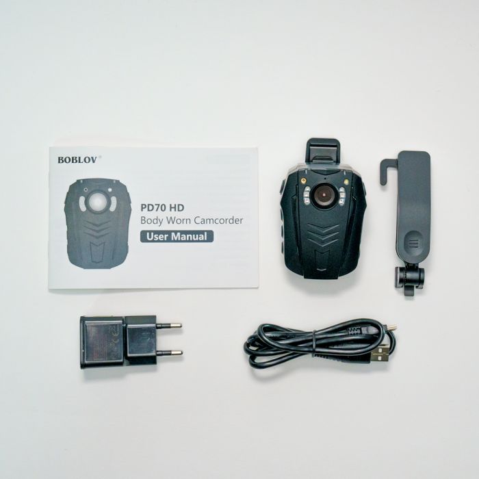 Нагрудний відеореєстратор Boblov PD70