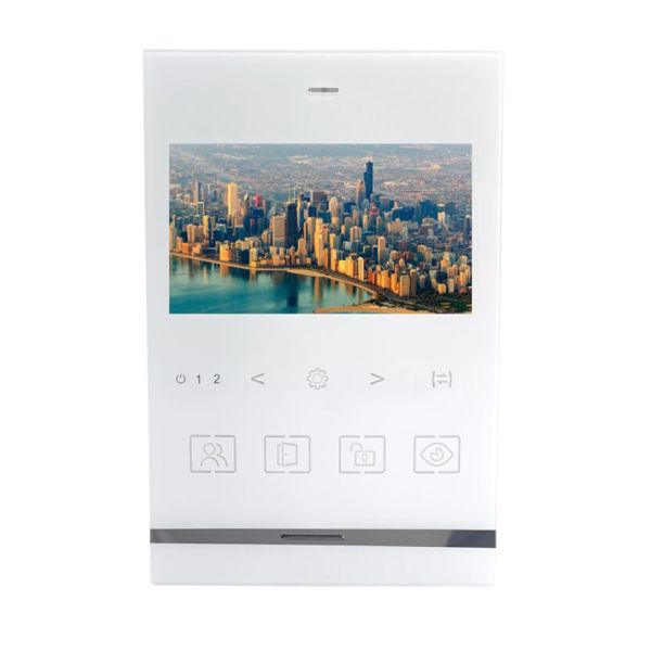 Відеодомофон 4.3” CHICAGO WHITE Light Vision