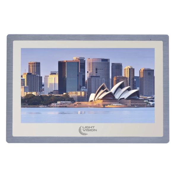 Відеодомофон 10” Light Vision SYDNEY FHD Silver/White