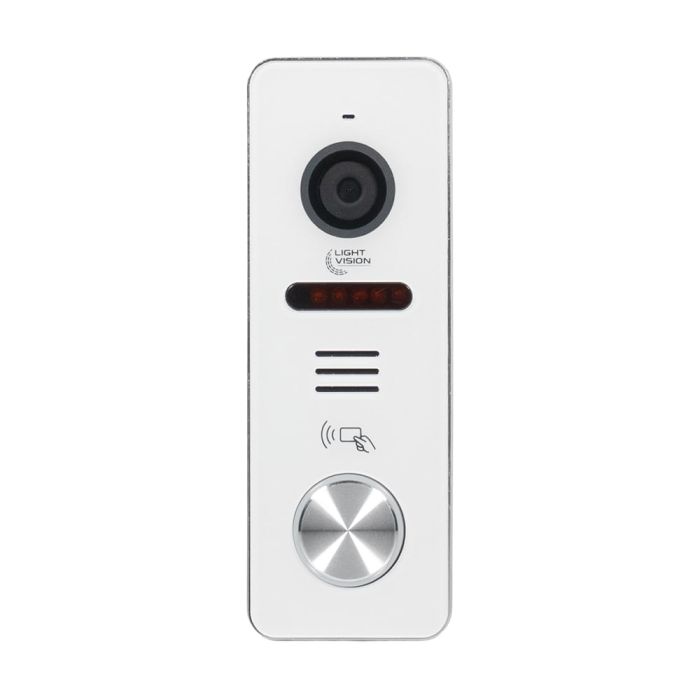 Відеопанель Light Vision RIO FHD(RF) Silver зі зчитувачем Mifare