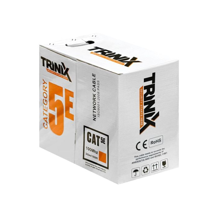 Кабель вита пара FTP CAT5E CU 0.5mm LSZH Indoor Trinix 305m