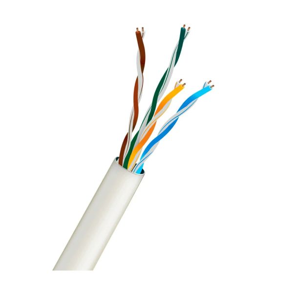 Кабель вита пара UTP CAT6 CU 0.56mm PVC Indoor Trinix 305m