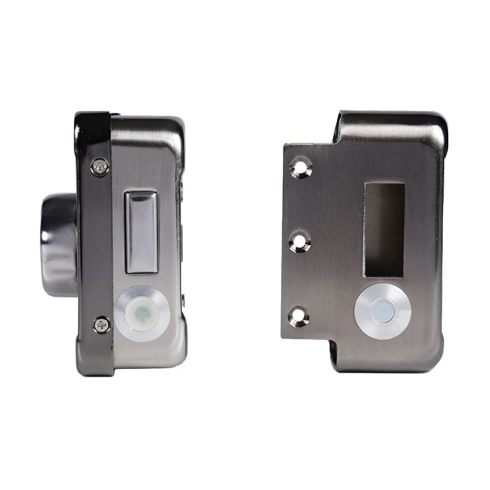 Замок біометричний автономний Trinix TRL-5201BTFW Black Right з Bluetooth, зчитувачем відбитків пальців і карт Mifare