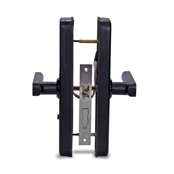 Замок біометричний автономний Trinix TRL-5305BTF Black з Bluetooth, зчитувачем відбитків пальців і карт Mifare