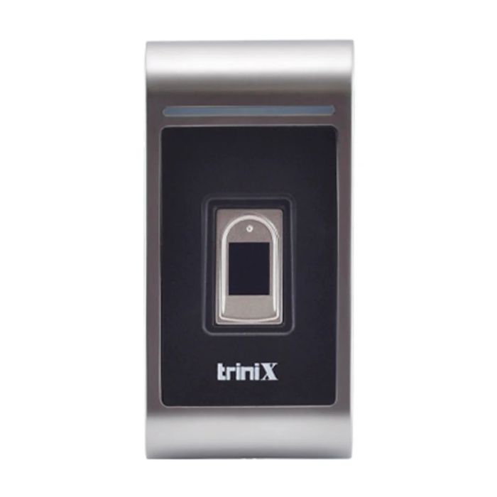 Біометричний антивандальний термінал Trinix TRR-1102MFI(WF) зі зчитувачем відбитків пальців і карт Mifare