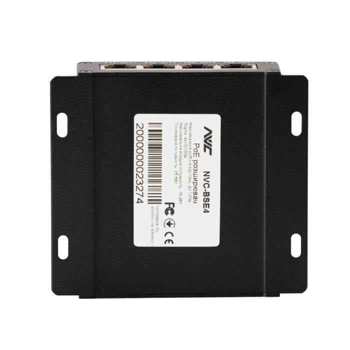 PoE-розширювач NVC-BSE4