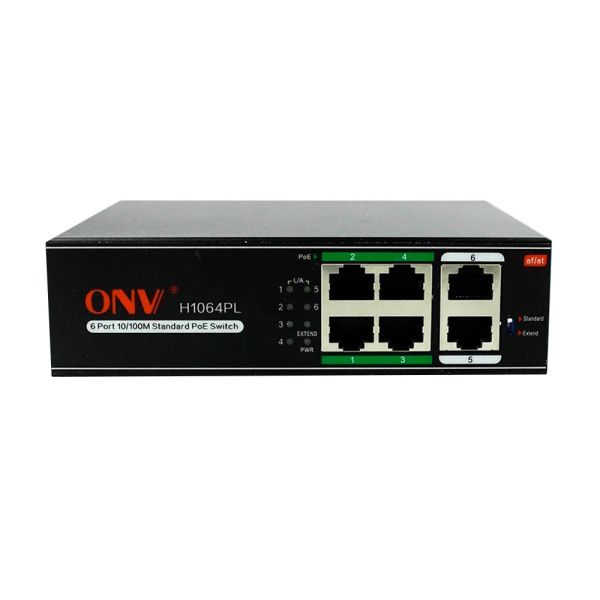 PoE-комутатор 6-портовий ONV-H1064PL
