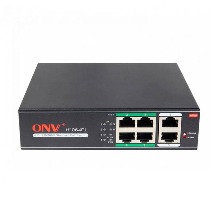PoE-комутатор 6-портовий ONV-H1064PL