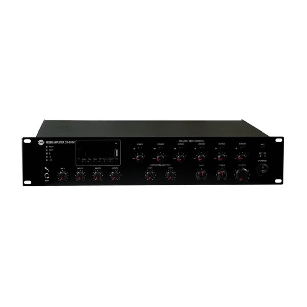 Мікшуючий підсилювач CMX DA-240MT, 6 зон, 19"