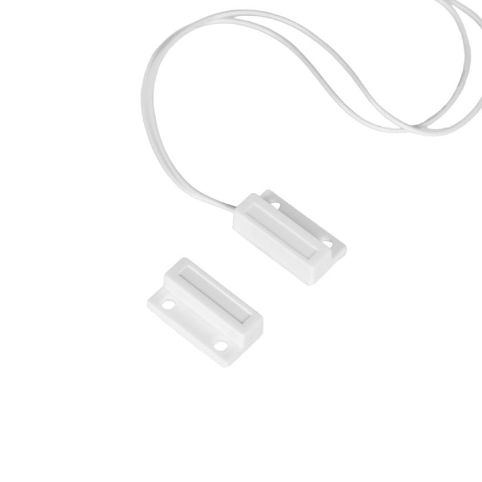 Датчик відчинення магнітоконтактний накладний Trinix СМК 1-9P White на пластикові/дерев’яні поверхні