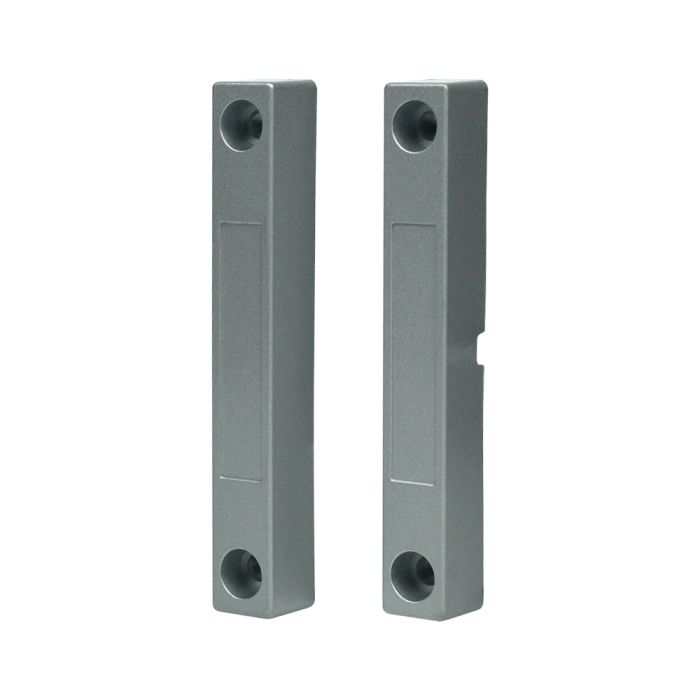 Датчик відчинення магнітоконтактний накладний Trinix СМК 1-1М Silver на металеві поверхні