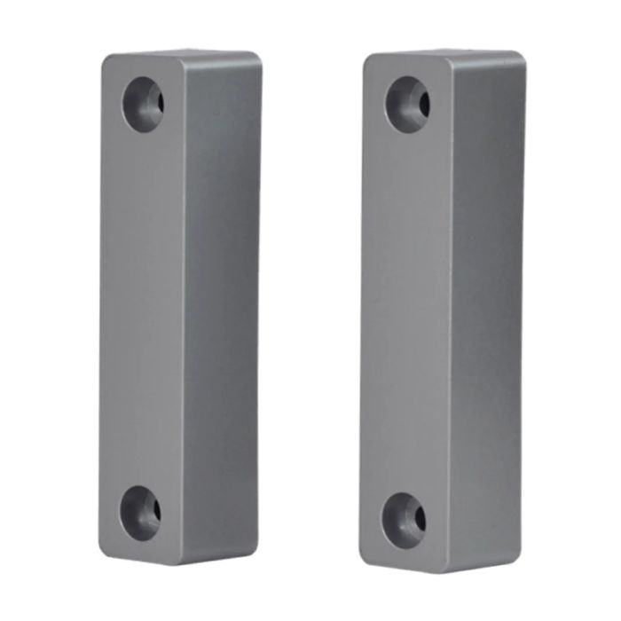 Датчик відчинення магнітоконтактний накладний Trinix СМК 1-1М (K) Silver на металеві поверхні