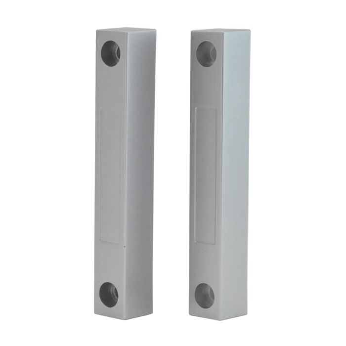 Датчик відчинення магнітоконтактний накладний Trinix СМК 1-1Р Silver на металеві поверхні