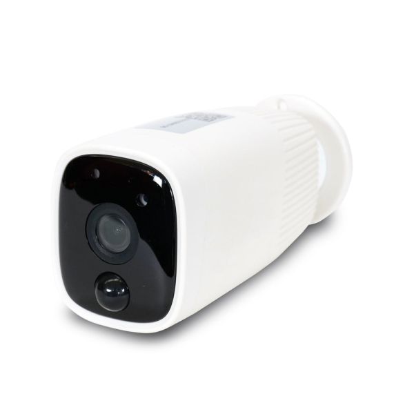 Автономна WiFi IP-відеокамера 2Mp Light Vision VLC-04IB White з підтримкою Tuya, f=3.6mm, на акумуляторних батареях