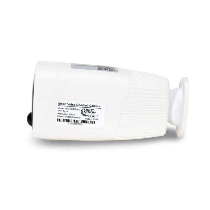 Автономна WiFi IP-відеокамера 2Mp Light Vision VLC-04IB White з підтримкою Tuya, f=3.6mm, на акумуляторних батареях