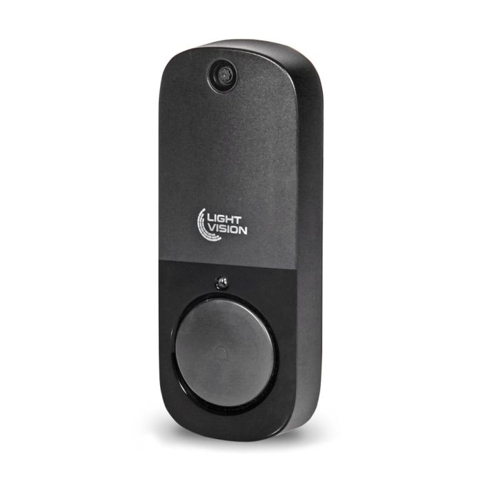 Дверний WiFi дзвінок Light Vision VLC-DR10T(Tuya) White з ІЧ-датчиком руху