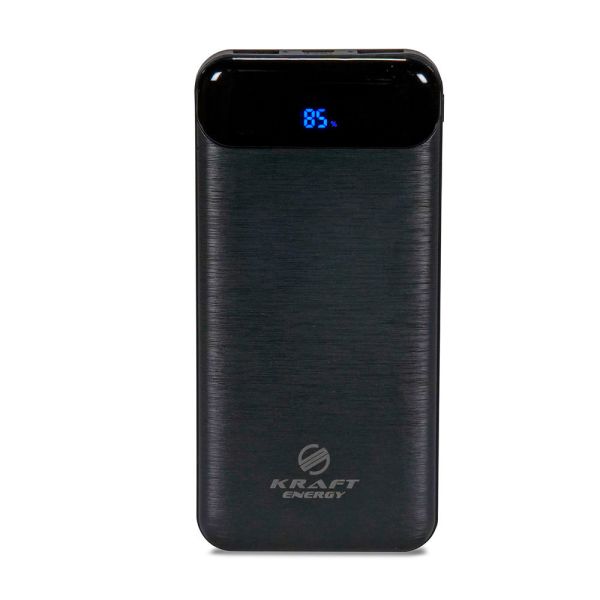 Повербанк 20000mAh Power Bank Kraft TPB-2020 Black 22.5W QC3.0