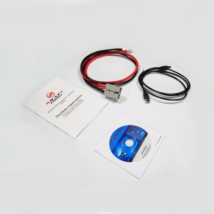 Джерело безперебійного живлення Kraft KRF-PSW3000VA/2400W(LCD)48V UPS під зовнішній акумулятор