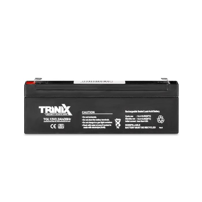 Акумуляторна батарея гелева 12В 2.2Аг Trinix TGL12V2.2Ah/20Hr GEL