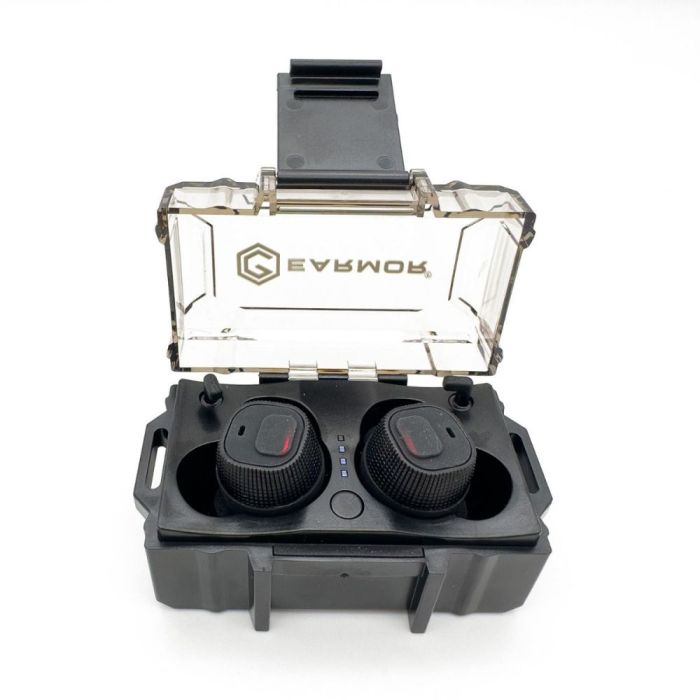 Активні захисні навушники (беруші) Earmor M20 Tactical Earbuds Foliage Green