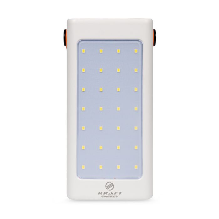 Повербанк 90000mAh Power Bank Kraft KPB-2490FCL White 22.5W QC3.0 LED-ліхтар