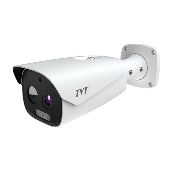 Тепловізійна IP-відеокамера TVT TD-5433E1-VT(12/PE) Thermal 384*288 f=12.3mm Optical 5Mp f=8mm