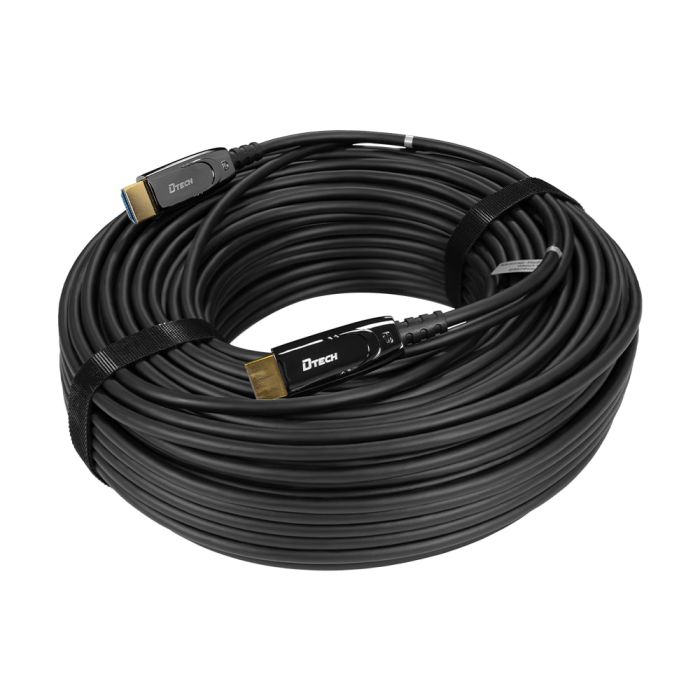 Кабель оптичний HDMI 2.1 50m Dtech DT-HOF8050