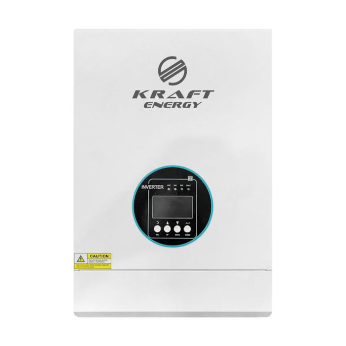 Гібридний високочастотний інвертор 5kW Kraft KRF-HFWIM-5KW/48V-80A