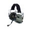 Активні захисні навушники Earmor M32X MARK3 ARC (FG) Olive з гарнітурою та кріпленням на шолом