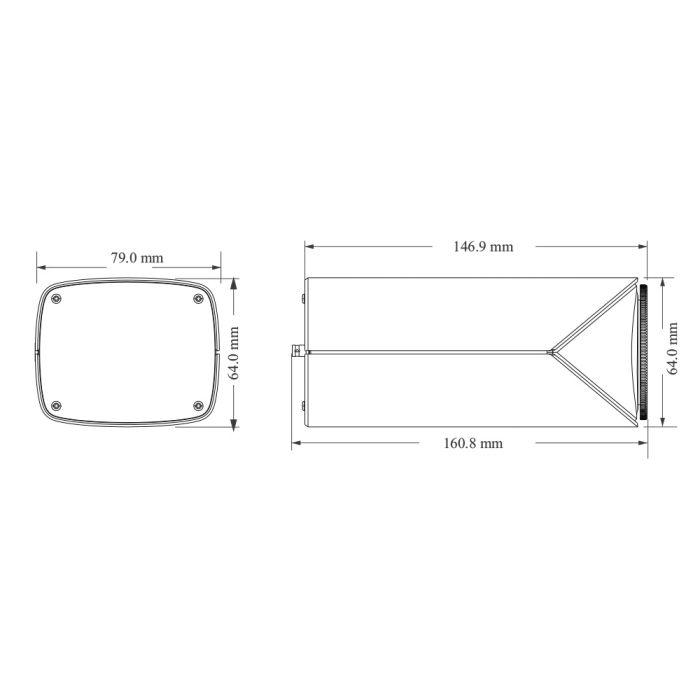 IP-відеокамера під об’єктив CS 5Mp TVT TD-9352E3B-A(D/PE) з мікрофоном