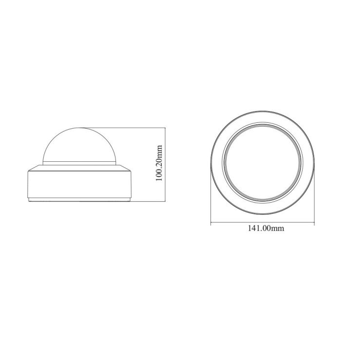IP-відеокамера 8Mp TVT TD-9583E3B (D/AZ/PE/AR3) f=2.8-12mm з мікрофоном