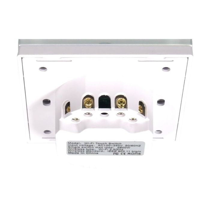 Розумний вимикач світла подвійний з WiFi Trinix TRX-LS02(WiFi)