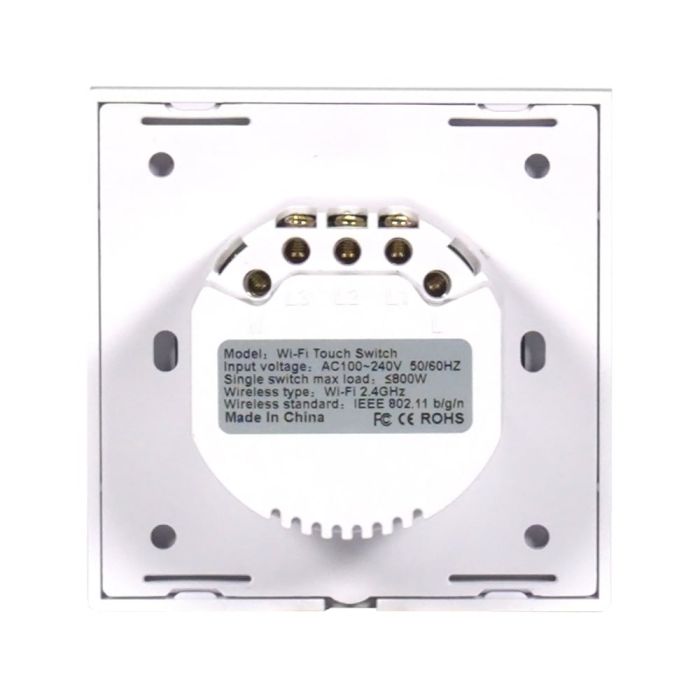 Розумний вимикач світла потрійний з WiFi Trinix TRX-LS03(WiFi)