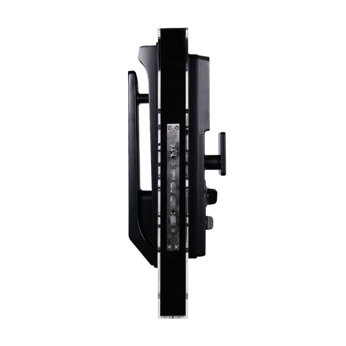 Замок біометричний автономний Trinix TRL-8801BTV Black з Bluetooth, розпізнаванням облич, зчитувачем відбитків пальців і карт Mifare