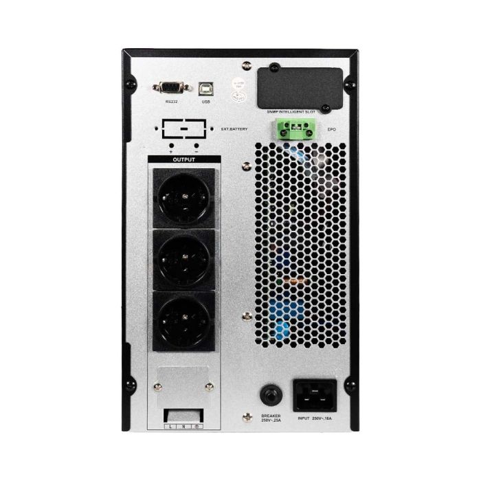 Джерело безперебійного живлення Kraft KRF-T3000VA/3000W(LCD) Pro Online UPS з вбудованими акумуляторними батареями