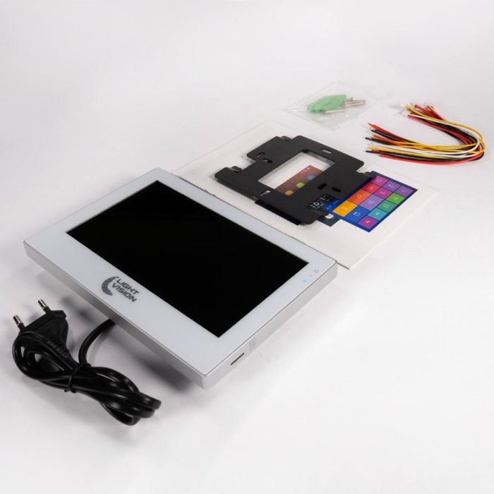 Відеодомофон 7" WiFi Tuya Light Vision SINGAPORE (AI) FHD White