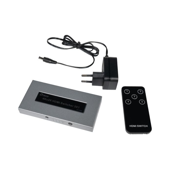 Комутатор 4K HDMI 2.0 3x1 Dtech DT-7431