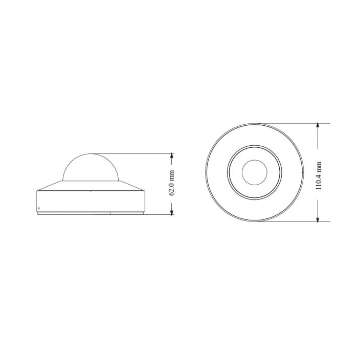 IP-відеокамера 6Mp TVT TD-9567E4(D/PE/AR1) White f=2.8mm з 2 мікрофонами