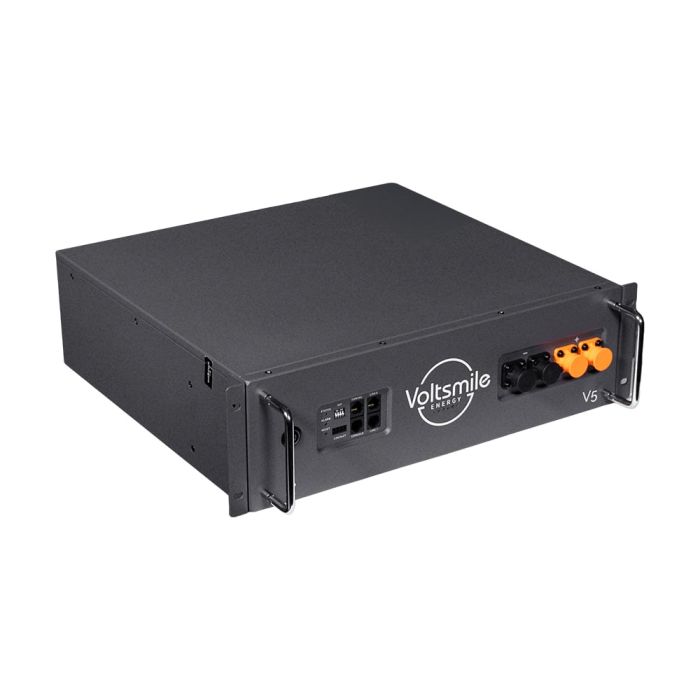 Акумуляторна батарея літій-залізо-фосфатна LiFePO4 48В 2400Втг Voltsmile V5 монтаж в стійку 19"