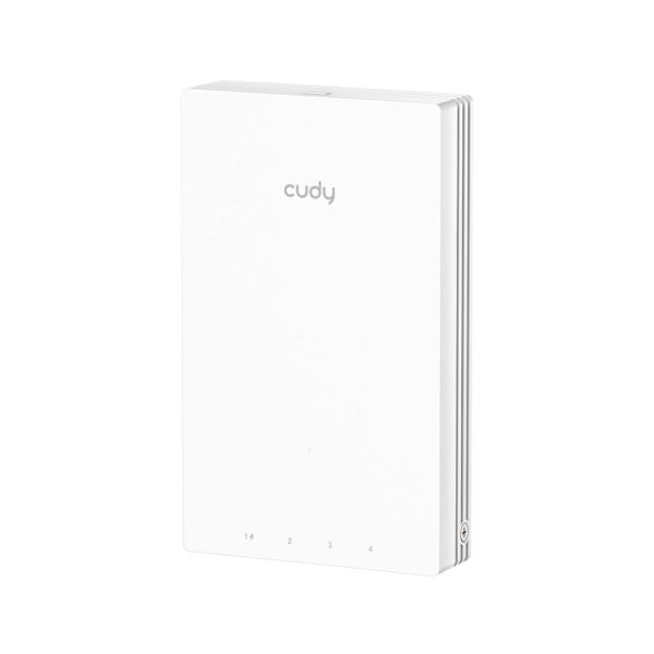 Точка доступу настінна WiFi 5 Cudy AP1300 Wall з підтримкою Mesh дводіапазонна гігабітна AC1200