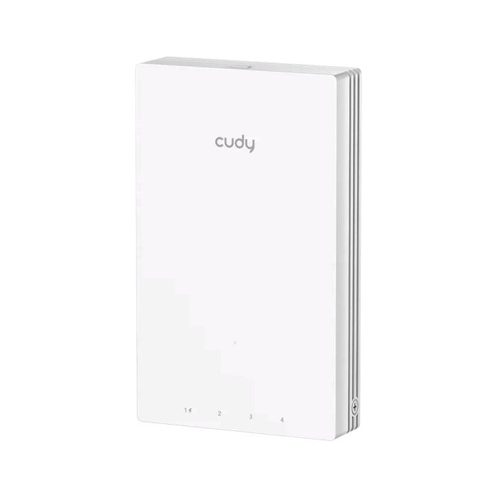 Точка доступу настінна WiFi 6 Cudy AP3000 Wall з підтримкою Mesh дводіапазонна гігабітна AX3000